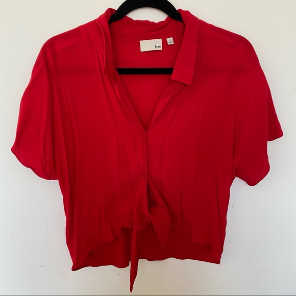 Wilfred Free Front Tie Blouse - Picture 2 of 3